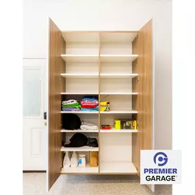 Floating storage cabinets are great for any garage. By mounting them to the wall, they can help clear up floor space and maximize storage. They are also a great way to store items that you don't necessarily need to access every day. Floating storage cabinets can be great for storing seasonal items,