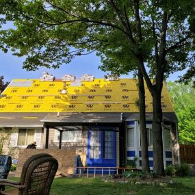 This roof is ready to have the shingles installed.