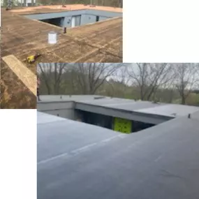 New Flat Roof installed in Clarkston