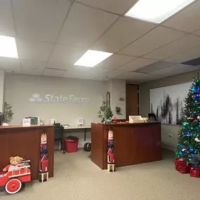 We are getting festive at Sean Morton State Farm insurance! Come by or call for a free quote