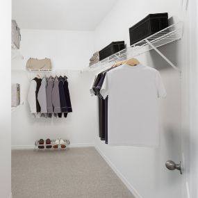 Spacious walk-in closet at Camden Royal Palms apartments in Brandon, FL