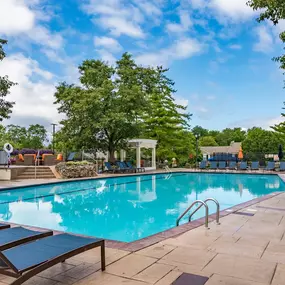Large swimming pool