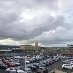 Outside the Mercedes-Benz of Bradford dealership