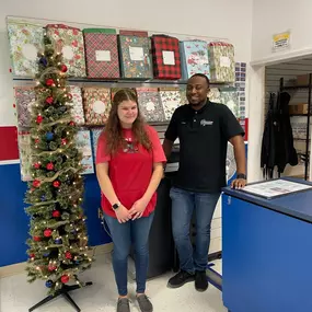 Don’t fret about your holiday shipping this year. Come see Jeremy and Haley, your shipping professionals, at Goin’ Postal of Camp Lejeune this Christmas season. They will pack it right; give you the best options for UPS, FedEx, USPS, and DHL; and do so with a smile.