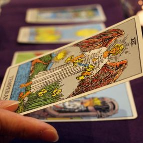 Tarot Card Reading - Experience the time-honored Tarot Card Reading for you and others around you.  Your past, present, and future.  Receive details, advice, and answers to your questions.