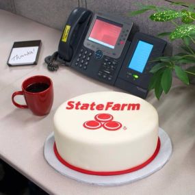 State Farm cake!