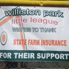 Sponsoring our local little league team!