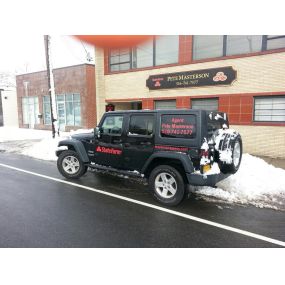 Honk if you see our Jeep driving around!