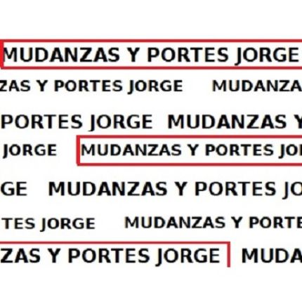 Logotyp från Mudanzas y Portes Jorge