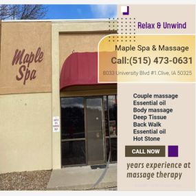 Massage is becoming more popular as people now understand the 
benefits of a regular massage session to their health and well-being.