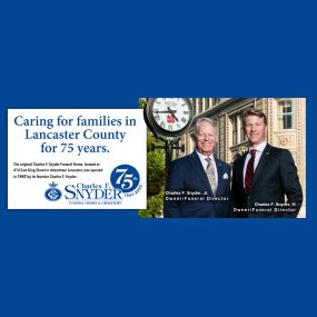 Caring for families in Lancaster County for 75 years.