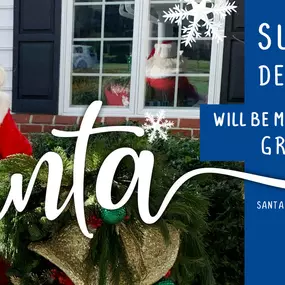 Santa will be making his way through Grandview Heights on Sunday, December 12th at 1 pm.