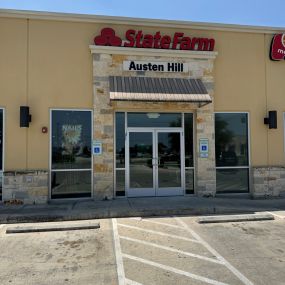 Exterior office of State Farm Agent Austen Hill