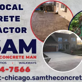 Bild von Sam The Concrete Man Northwest Chicago