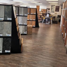 Interior of LL Flooring #1128 - Traverse City | Aisle View