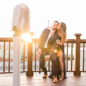 Active DJ Entertainment can enhance your special events overall vibe with a photo booth rental so your guests can remember the day! Photo by Matt Ray Photography.