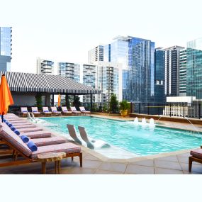 Recharge at our Austin hotel with a pool