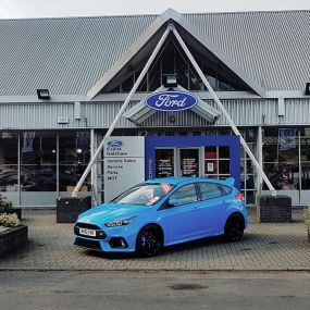 Outside the Ford East Kilbride dealership