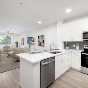 camden crown valley apartments mission viejo ca kitchen with stainless steel appliances