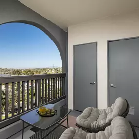 camden crown valley apartments mission viejo ca patio with view and storage