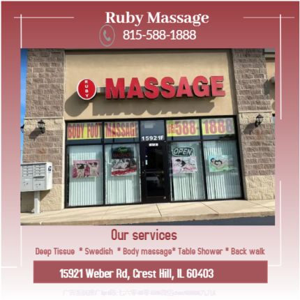 Logo de Ruby Massage