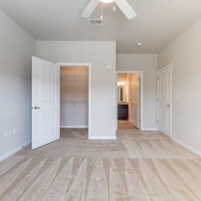 Bedroom With Closet