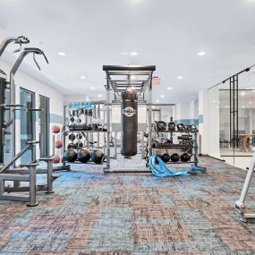 Camden Westwood Fitness Center with Cardio and Weights