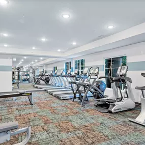 Camden Westwood Fitness Center with Cardio and Weights