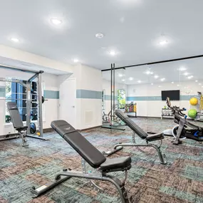 Camden Westwood Fitness Center with Cardio and Weights