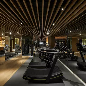 The gym at 45 Park Lane