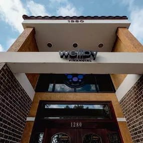 Exterior of Wellby Financial in League City