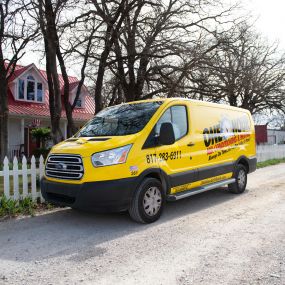 One Hour Air Conditioning & Heating of Dallas work vehicle ready for heating and AC repair calls in the Dallas, TX area.