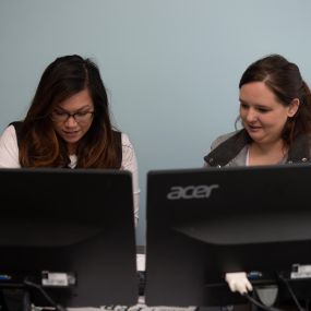 Some of the awesome office staff from One Hour Air Conditioning & Heating of Dallas, TX.