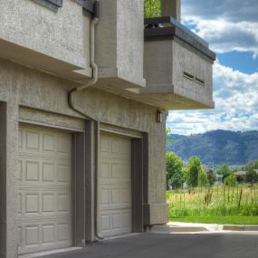 Attached garages  at Camden Denver West Apartments in Golden, CO
