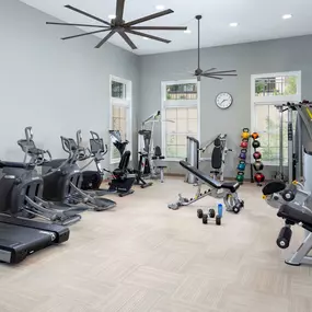 24 hour fitness center  at Camden Denver West Apartments in Golden, CO