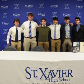 St Xavier High School - Men for Others - the X Factor - call: 513.761.7600