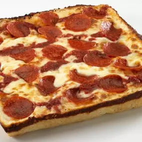 Deep Dish Pepperoni Pizza