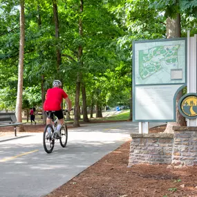 Brook Run Park Biking and Walking Trails near the community