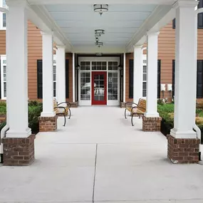 Senior Community Entrance