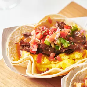 Steak & Eggs Taco