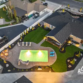 All States Landscaping Draper, Utah Riverton swimming pool