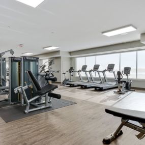 Equipped Fitness Center
