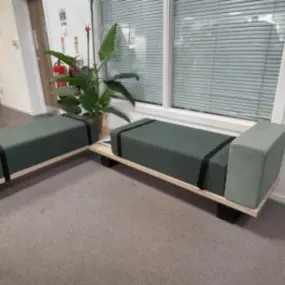 Evans Halshaw Dacia MIddlesbrough Showroom Interior Waiting Area