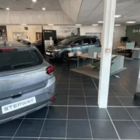 Evans Halshaw Dacia MIddlesbrough Showroom Interior