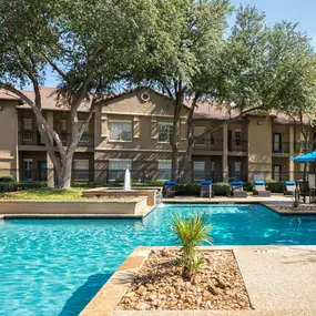 Resort style pool