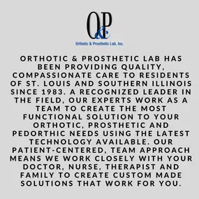 Bild von Orthotic & Prosthetic Lab, Inc.