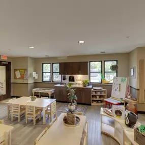 A preschool classroom at Kinderberry Hill St. Paul.