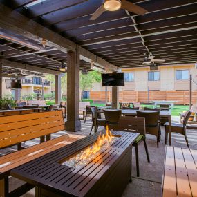 We offer an easygoing atmosphere with lively backyard games, communal seating, and fire pits while serving homestyle BBQ evenings, weekend brunch, and cold drinks.
