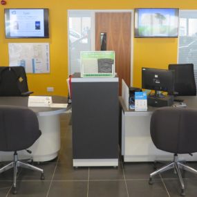 Inside the Renault Durham dealership