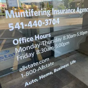 Bild von Muntifering Insurance Agency: Allstate Insurance